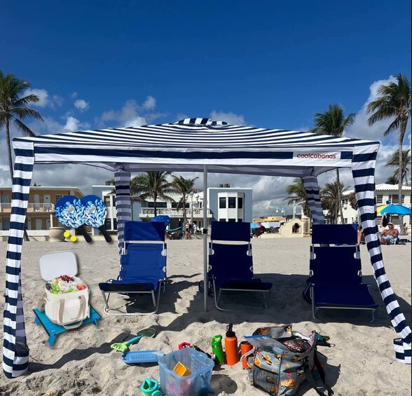 Super Trio Cabana5 & Loungers